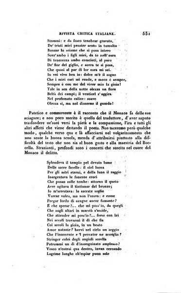 Ricoglitore italiano e straniero, ossia rivista mensuale europea di scienze, lettere, belle arti, bibliografia e varieta