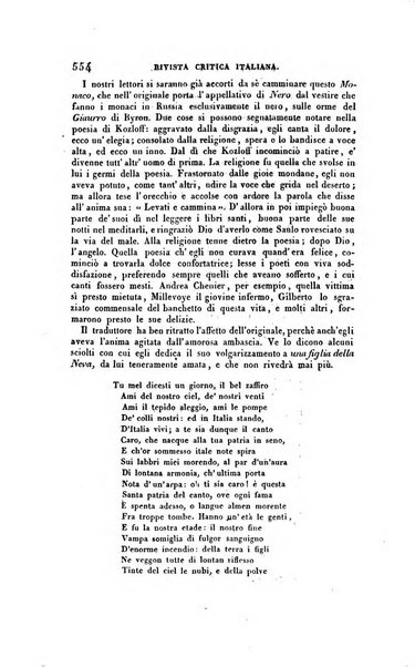 Ricoglitore italiano e straniero, ossia rivista mensuale europea di scienze, lettere, belle arti, bibliografia e varieta