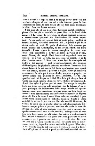 Ricoglitore italiano e straniero, ossia rivista mensuale europea di scienze, lettere, belle arti, bibliografia e varieta