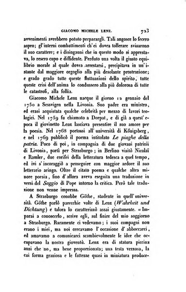 Ricoglitore italiano e straniero, ossia rivista mensuale europea di scienze, lettere, belle arti, bibliografia e varieta