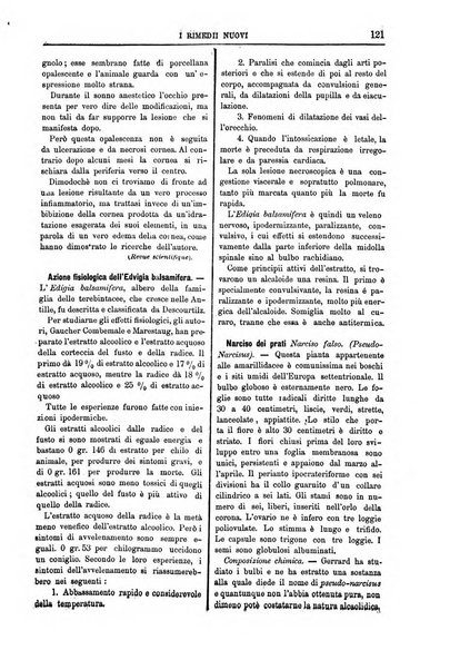 I rimedi nuovi rivista mensile di farmacologia, terapeutica, chimica medica e idrologia