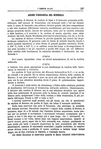 I rimedi nuovi rivista mensile di farmacologia, terapeutica, chimica medica e idrologia