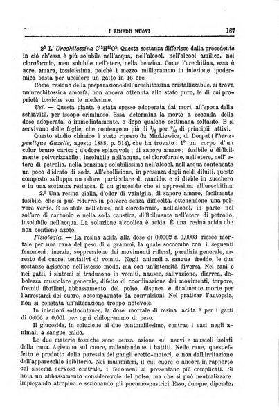 I rimedi nuovi rivista mensile di farmacologia, terapeutica, chimica medica e idrologia