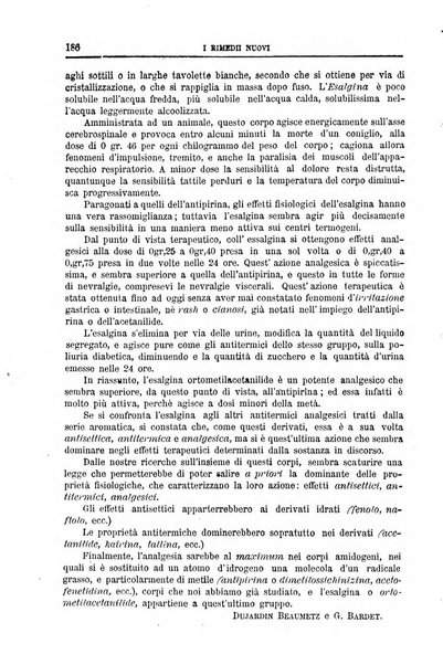 I rimedi nuovi rivista mensile di farmacologia, terapeutica, chimica medica e idrologia