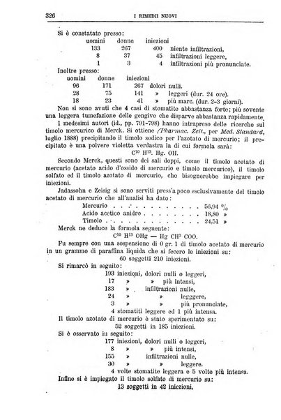 I rimedi nuovi rivista mensile di farmacologia, terapeutica, chimica medica e idrologia