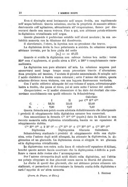 I rimedi nuovi rivista mensile di farmacologia, terapeutica, chimica medica e idrologia