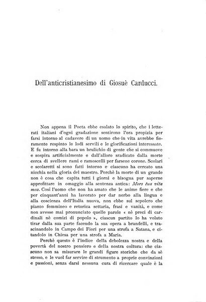 Il rinnovamento rivista critica di idee e di fatti