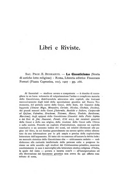 Il rinnovamento rivista critica di idee e di fatti