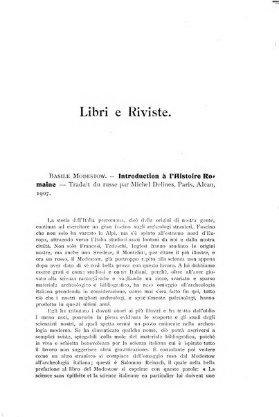 Il rinnovamento rivista critica di idee e di fatti