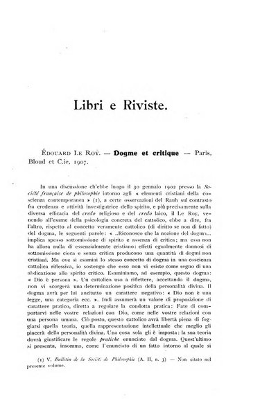 Il rinnovamento rivista critica di idee e di fatti