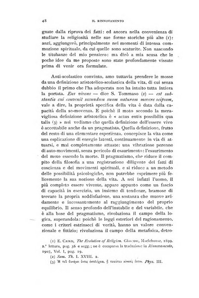 Il rinnovamento rivista critica di idee e di fatti