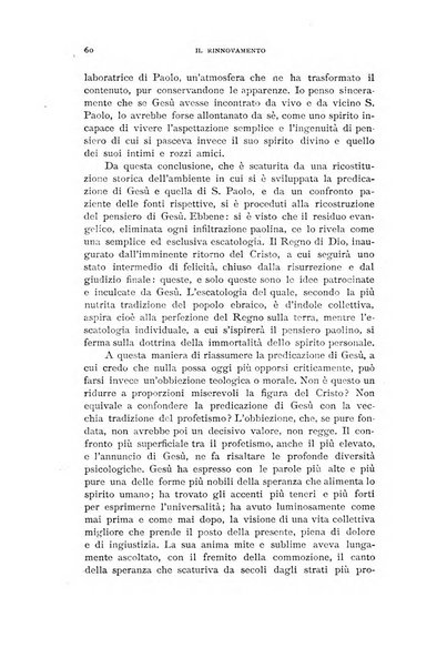 Il rinnovamento rivista critica di idee e di fatti