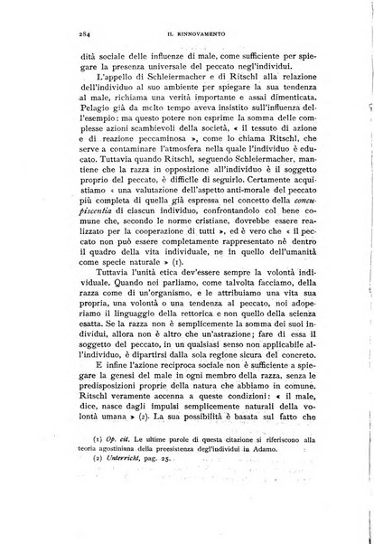 Il rinnovamento rivista critica di idee e di fatti