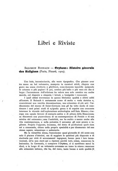 Il rinnovamento rivista critica di idee e di fatti