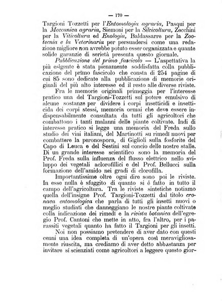 Rivista agricola romana pubblicazione ufficiale del Comizio agrario di Roma