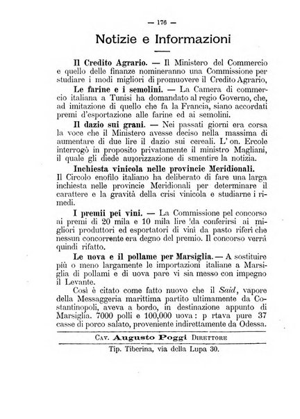 Rivista agricola romana pubblicazione ufficiale del Comizio agrario di Roma