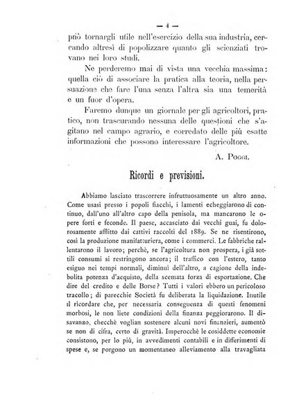 Rivista agricola romana pubblicazione ufficiale del Comizio agrario di Roma