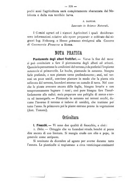 Rivista agricola romana pubblicazione ufficiale del Comizio agrario di Roma