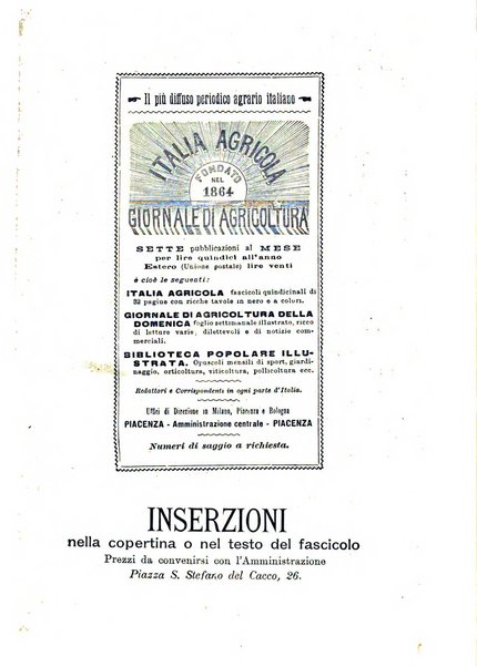 Rivista agricola romana pubblicazione ufficiale del Comizio agrario di Roma