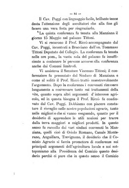 Rivista agricola romana pubblicazione ufficiale del Comizio agrario di Roma