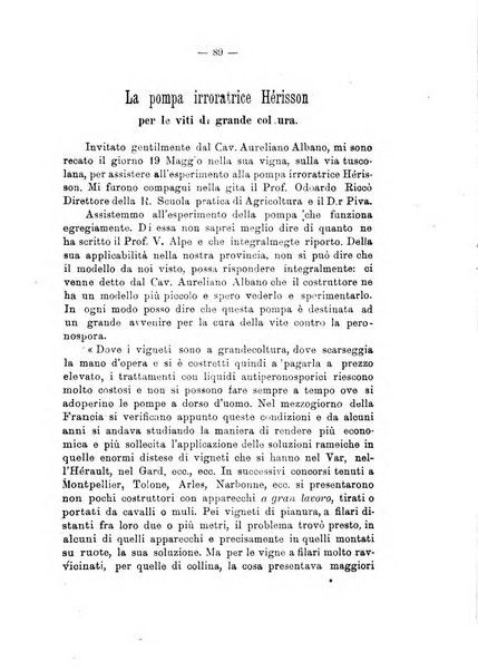 Rivista agricola romana pubblicazione ufficiale del Comizio agrario di Roma