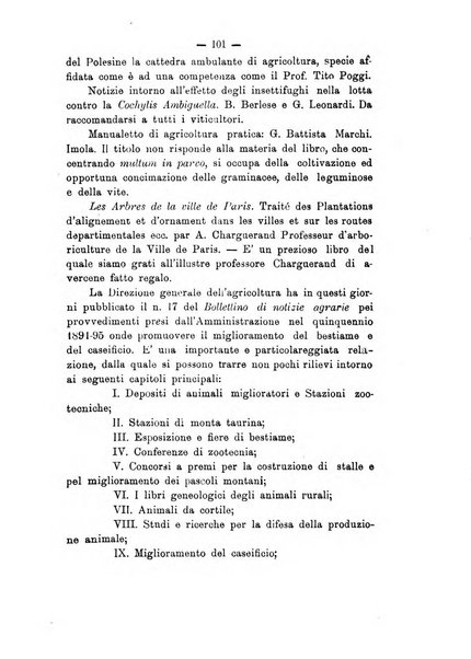 Rivista agricola romana pubblicazione ufficiale del Comizio agrario di Roma