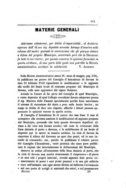 Rivista amministrativa del Regno giornale ufficiale delle amministrazioni centrali, e provinciali, dei comuni e degli istituti di beneficenza