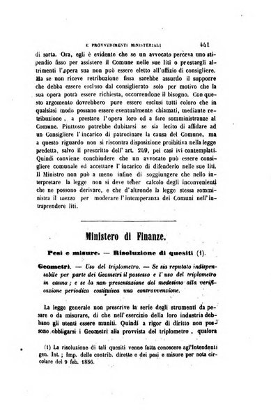 Rivista amministrativa del Regno giornale ufficiale delle amministrazioni centrali, e provinciali, dei comuni e degli istituti di beneficenza