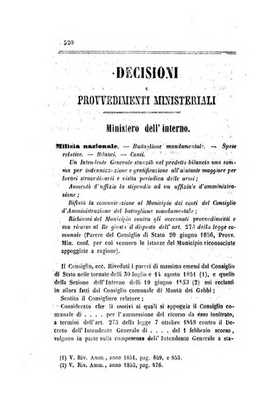 Rivista amministrativa del Regno giornale ufficiale delle amministrazioni centrali, e provinciali, dei comuni e degli istituti di beneficenza