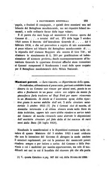 Rivista amministrativa del Regno giornale ufficiale delle amministrazioni centrali, e provinciali, dei comuni e degli istituti di beneficenza