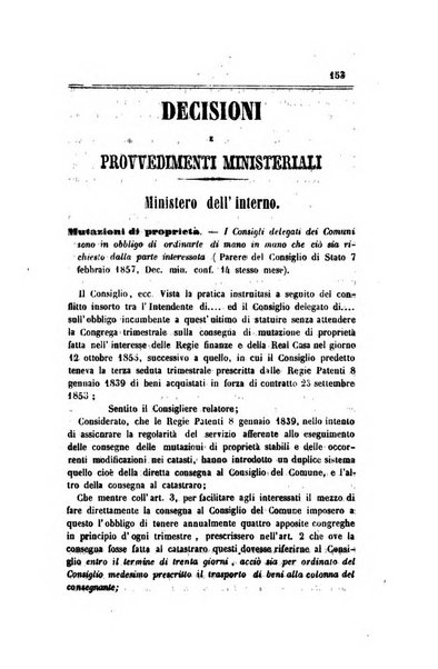 Rivista amministrativa del Regno giornale ufficiale delle amministrazioni centrali, e provinciali, dei comuni e degli istituti di beneficenza