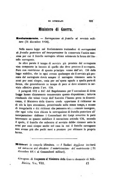 Rivista amministrativa del Regno giornale ufficiale delle amministrazioni centrali, e provinciali, dei comuni e degli istituti di beneficenza