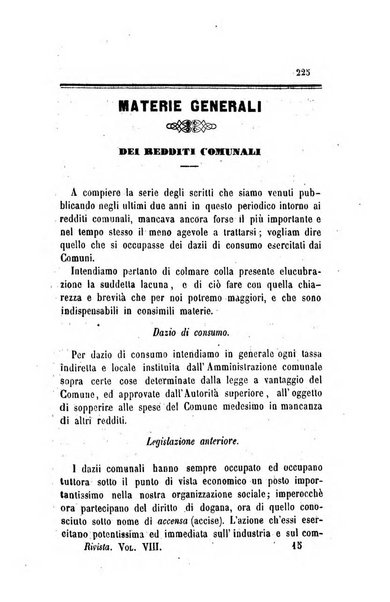 Rivista amministrativa del Regno giornale ufficiale delle amministrazioni centrali, e provinciali, dei comuni e degli istituti di beneficenza