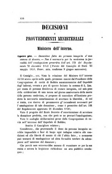 Rivista amministrativa del Regno giornale ufficiale delle amministrazioni centrali, e provinciali, dei comuni e degli istituti di beneficenza