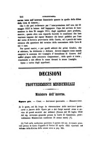 Rivista amministrativa del Regno giornale ufficiale delle amministrazioni centrali, e provinciali, dei comuni e degli istituti di beneficenza