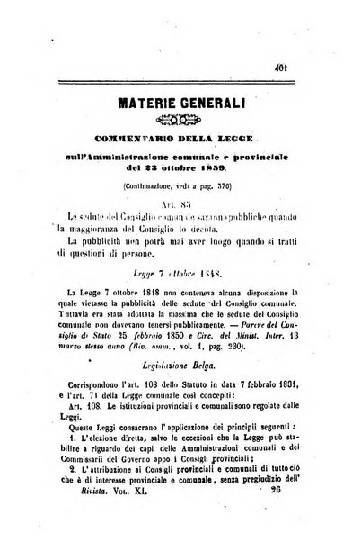 Rivista amministrativa del Regno giornale ufficiale delle amministrazioni centrali, e provinciali, dei comuni e degli istituti di beneficenza