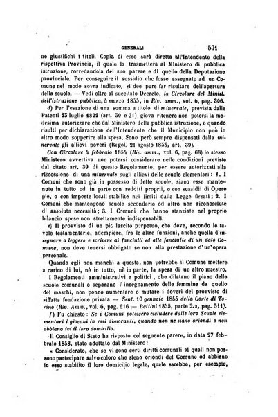 Rivista amministrativa del Regno giornale ufficiale delle amministrazioni centrali, e provinciali, dei comuni e degli istituti di beneficenza