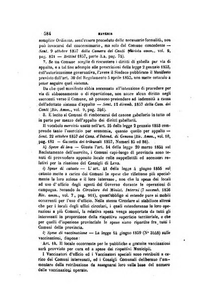 Rivista amministrativa del Regno giornale ufficiale delle amministrazioni centrali, e provinciali, dei comuni e degli istituti di beneficenza