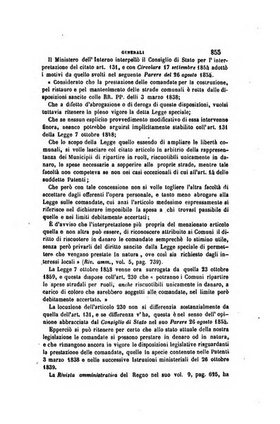 Rivista amministrativa del Regno giornale ufficiale delle amministrazioni centrali, e provinciali, dei comuni e degli istituti di beneficenza