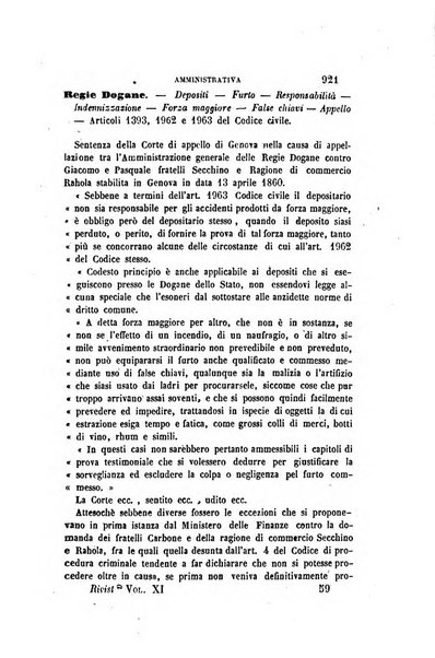 Rivista amministrativa del Regno giornale ufficiale delle amministrazioni centrali, e provinciali, dei comuni e degli istituti di beneficenza