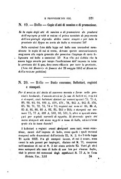 Rivista amministrativa del Regno giornale ufficiale delle amministrazioni centrali, e provinciali, dei comuni e degli istituti di beneficenza