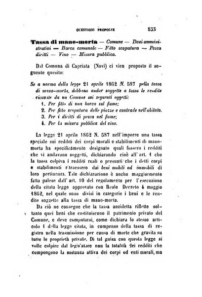 Rivista amministrativa del Regno giornale ufficiale delle amministrazioni centrali, e provinciali, dei comuni e degli istituti di beneficenza