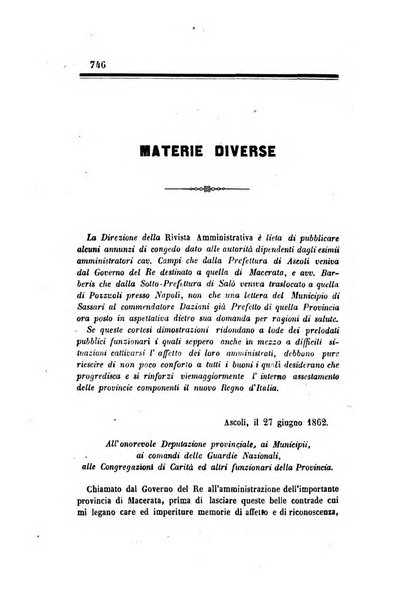 Rivista amministrativa del Regno giornale ufficiale delle amministrazioni centrali, e provinciali, dei comuni e degli istituti di beneficenza