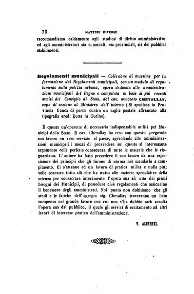 Rivista amministrativa del Regno giornale ufficiale delle amministrazioni centrali, e provinciali, dei comuni e degli istituti di beneficenza