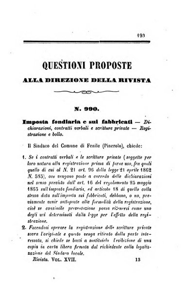 Rivista amministrativa del Regno giornale ufficiale delle amministrazioni centrali, e provinciali, dei comuni e degli istituti di beneficenza