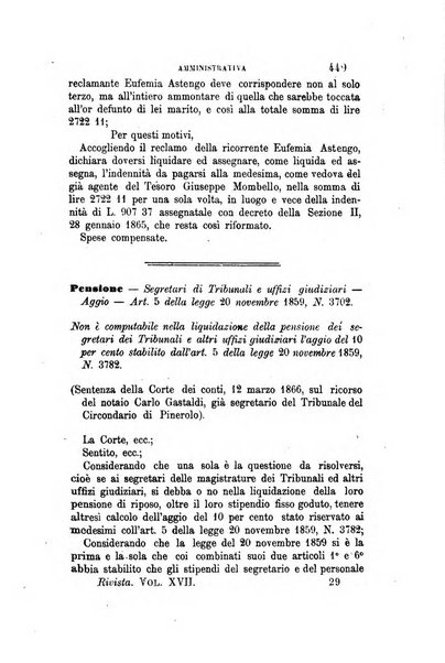 Rivista amministrativa del Regno giornale ufficiale delle amministrazioni centrali, e provinciali, dei comuni e degli istituti di beneficenza