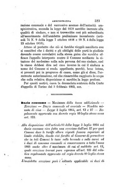 Rivista amministrativa del Regno giornale ufficiale delle amministrazioni centrali, e provinciali, dei comuni e degli istituti di beneficenza