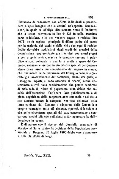 Rivista amministrativa del Regno giornale ufficiale delle amministrazioni centrali, e provinciali, dei comuni e degli istituti di beneficenza