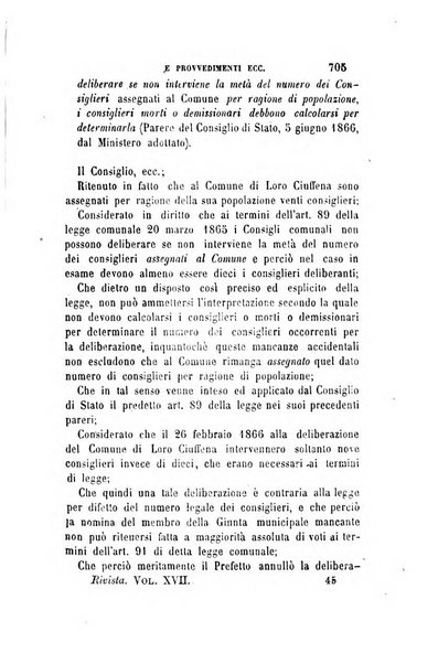 Rivista amministrativa del Regno giornale ufficiale delle amministrazioni centrali, e provinciali, dei comuni e degli istituti di beneficenza