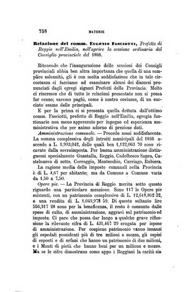 Rivista amministrativa del Regno giornale ufficiale delle amministrazioni centrali, e provinciali, dei comuni e degli istituti di beneficenza